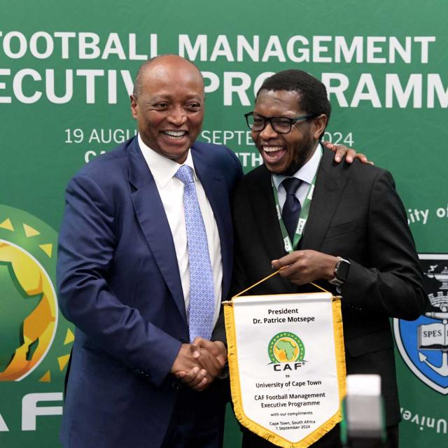 ‘Forward thinking’ UCT, CAF executive programme takes flight