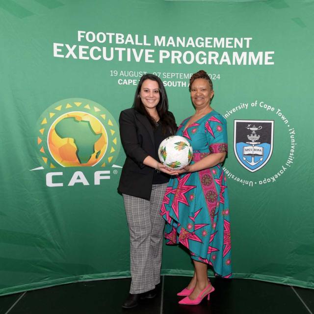 ‘Forward thinking’ UCT, CAF executive programme takes flight