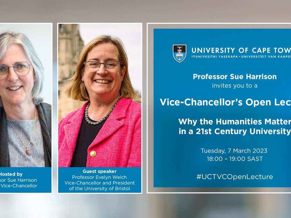 VC's Open Lecture: Professor Evelyn Welch